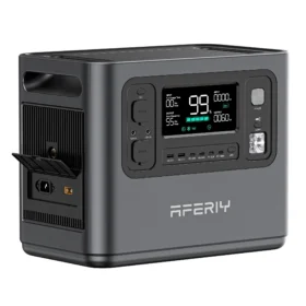 AFERIY P110-D Station D&rsquo;énergie Portable | Batterie Solaire | 1200W 960Wh
