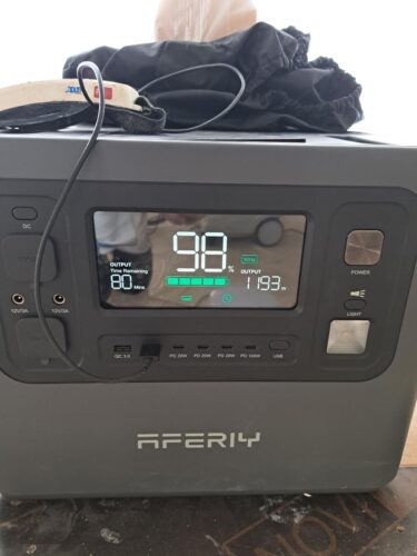 Batterie Générateur Solaire Portable | AFERIY P110-D 1200W photo review