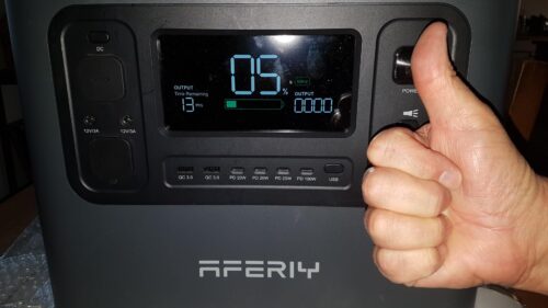 Batterie Générateur Solaire Portable | AFERIY P110-D 1200W photo review