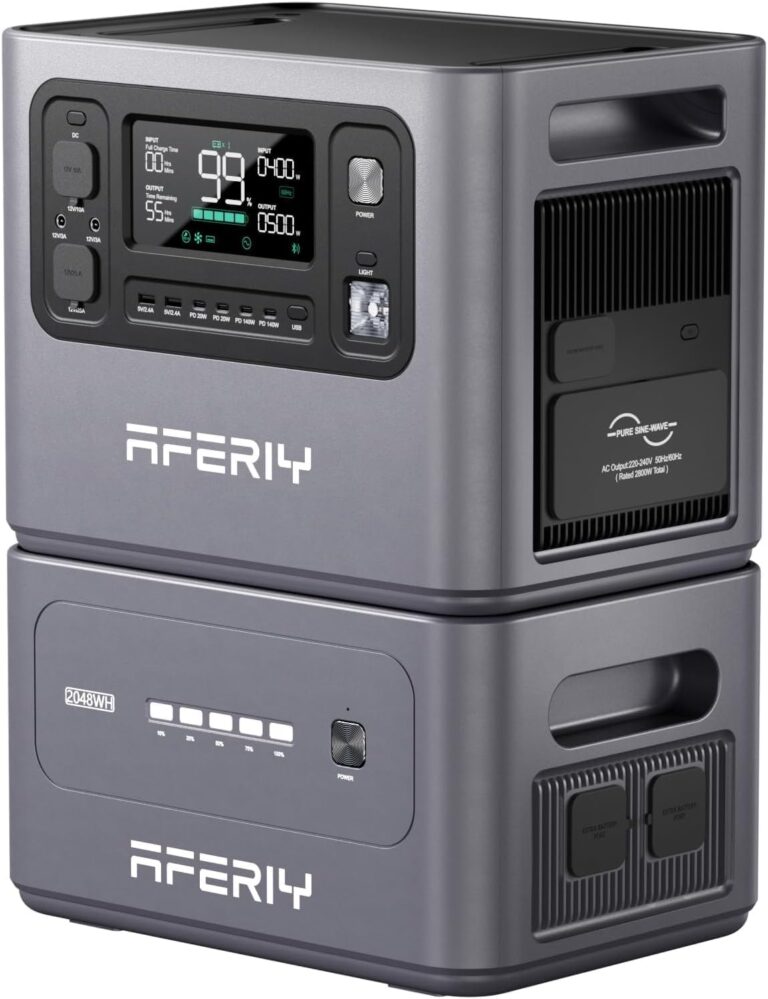 AFERIY P280 2800W 2048Wh Expandable Portable Power Station 2025 AFERIY P280 2800W 2048Wh Expandable Portable Power Station 2025