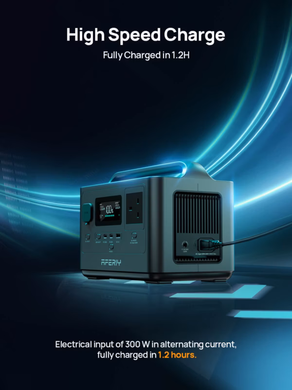 AFERIY P040 portable power station - 400W, 256Wh - 3