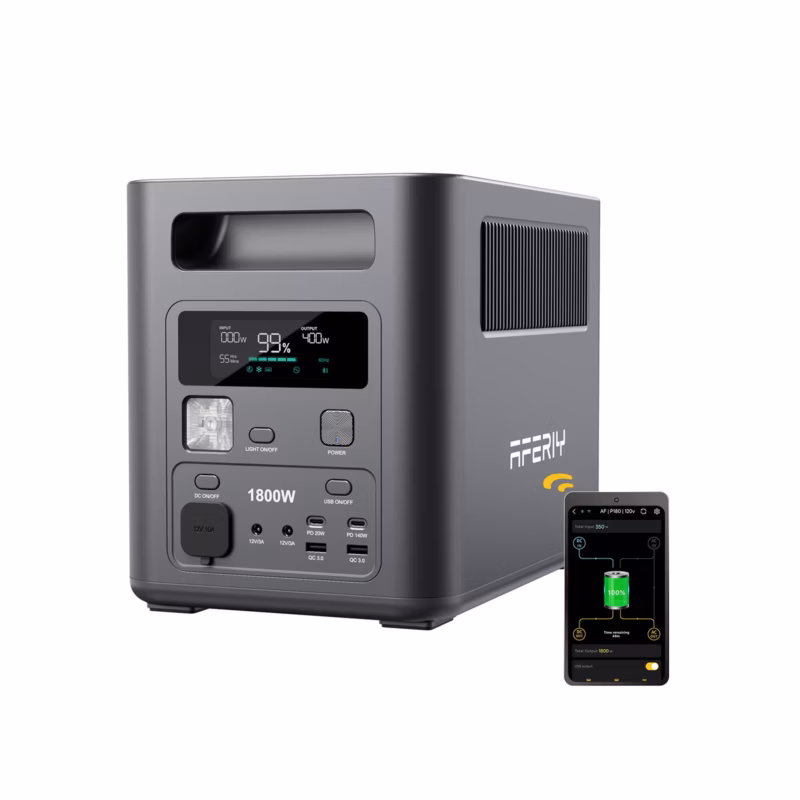 AFERIY Nomad1800 P180 portable power station - 1800W, 1024Wh