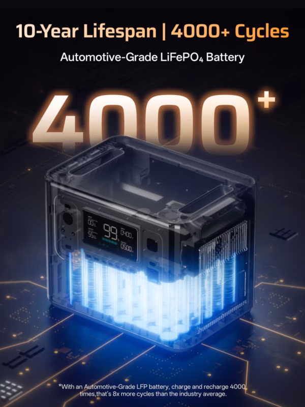 AFERIY P280-B 2048Wh expansion battery for the P280 - 3