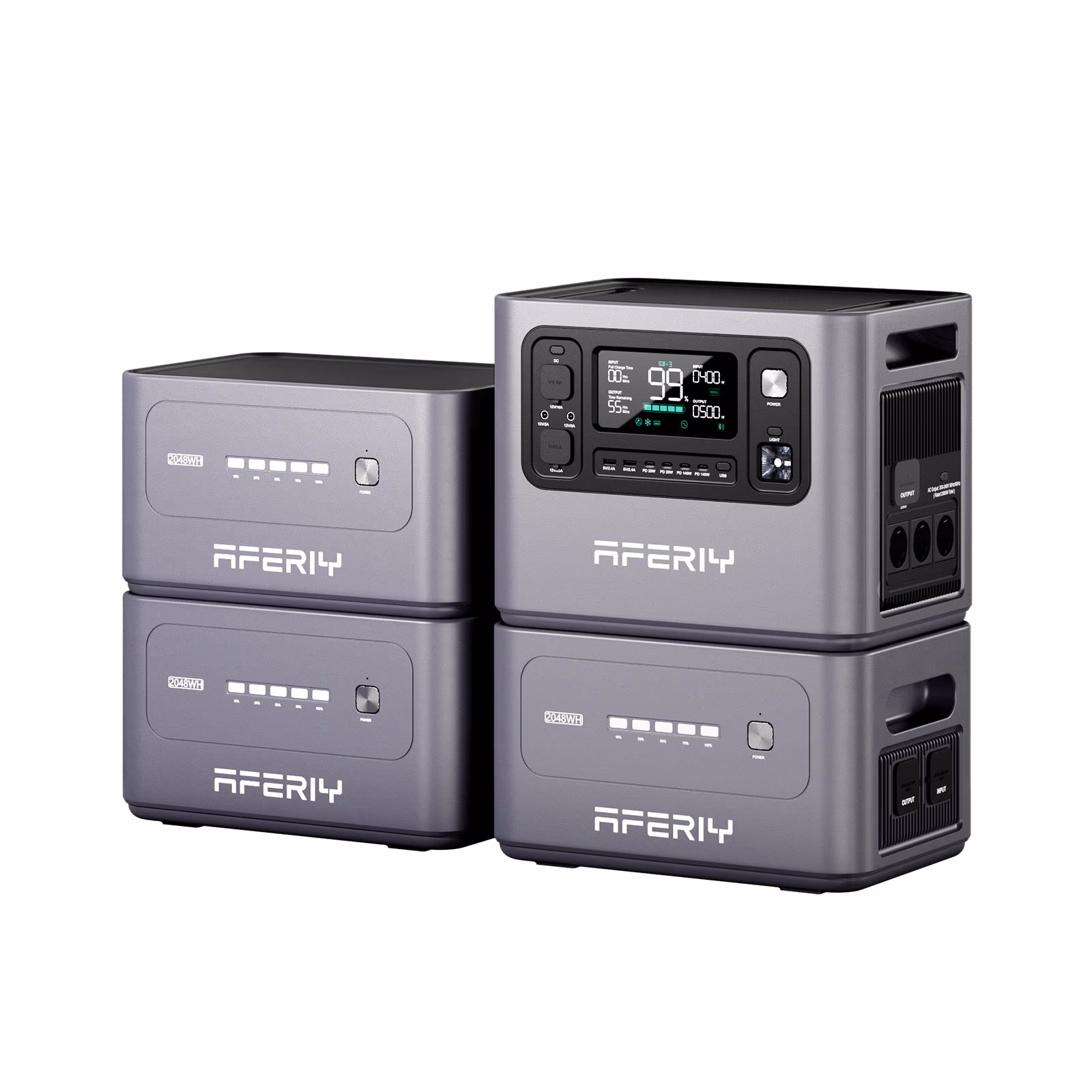 AFERIY P280-B 2048Wh expansion battery for the P280 - 6