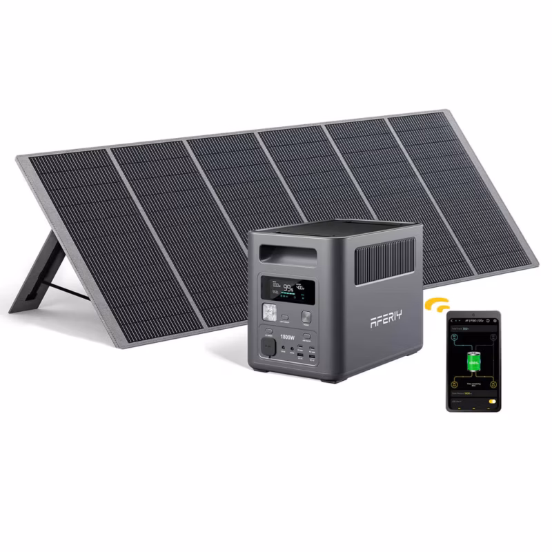 AFERIY Nomad1800 P180: estación de energía portátil de 1800 W y 1024 Wh - 6