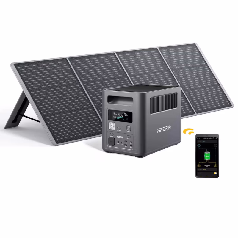 AFERIY Nomad1800 P180: estación de energía portátil de 1800 W y 1024 Wh - 7