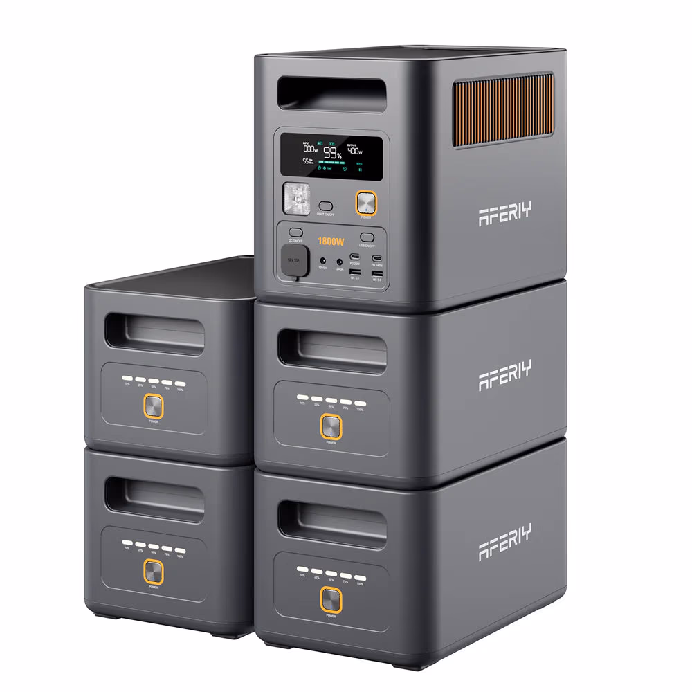 AFERIY Nomad1800 Pro: estación de 1800 W ampliable hasta 5120 Wh - 2