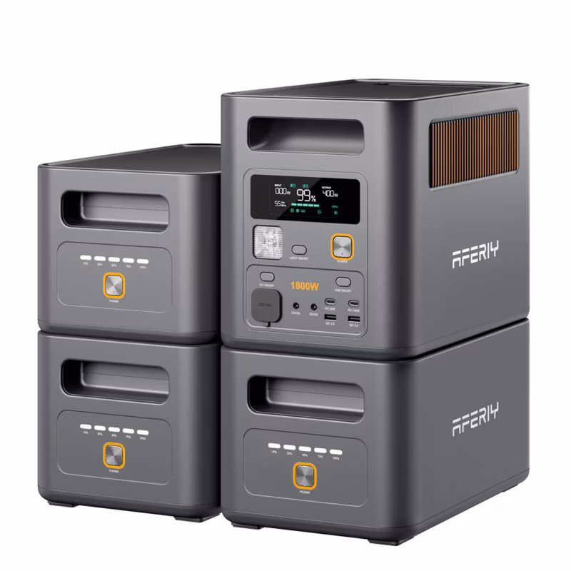 AFERIY Nomad1800 Pro: estación de 1800 W ampliable hasta 5120 Wh - 3