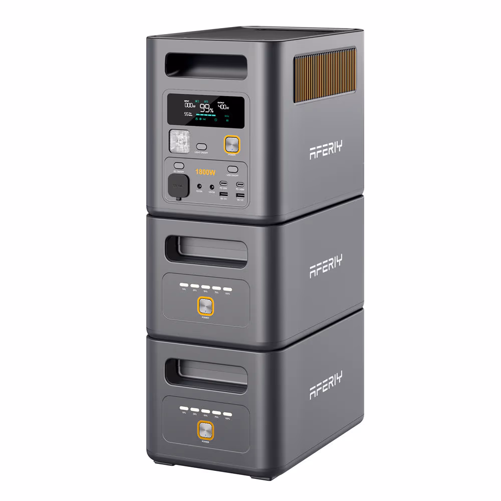 AFERIY Nomad1800 Pro: estación de 1800 W ampliable hasta 5120 Wh - 4
