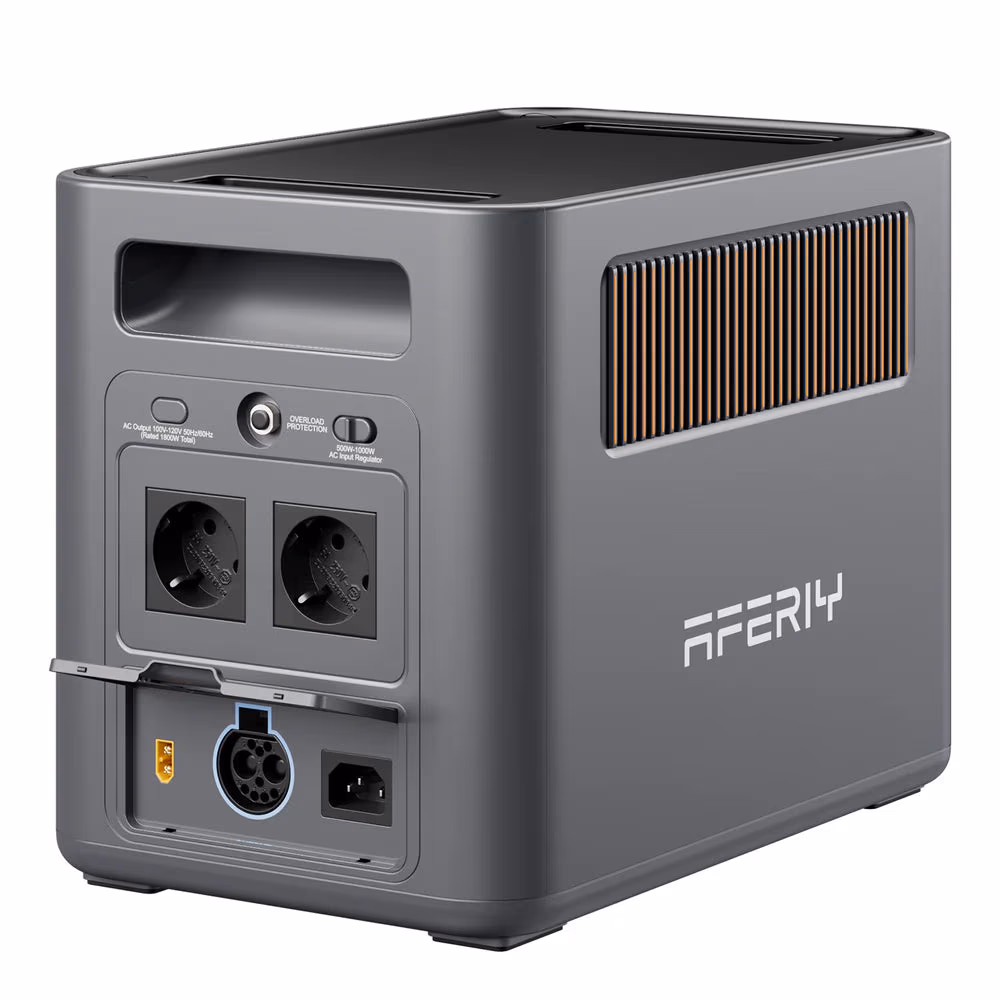 AFERIY Nomad1800 Pro: estación de 1800 W ampliable hasta 5120 Wh - 7