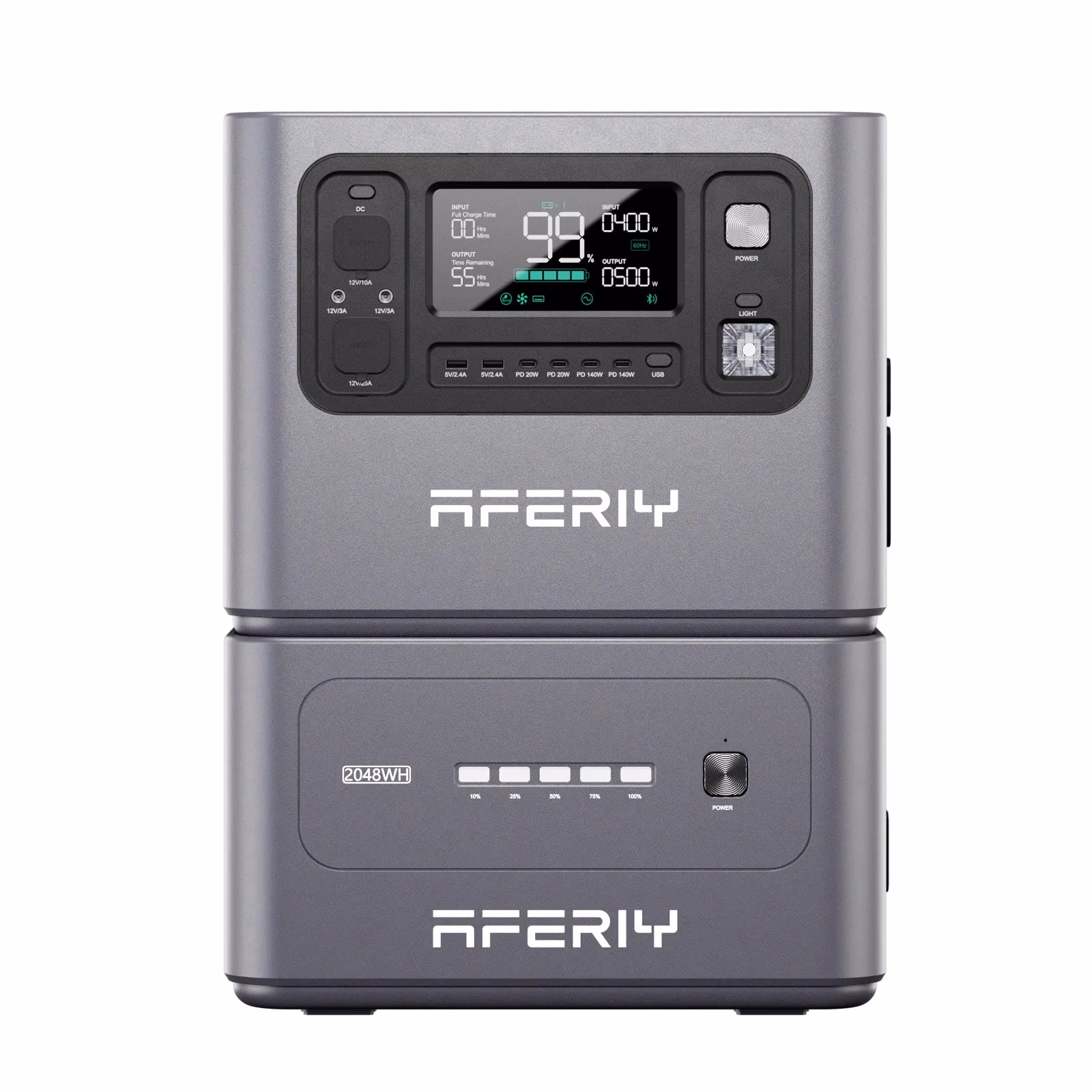 AFERIY P280-B: batería de expansión de 2048 Wh para la P280 - 3