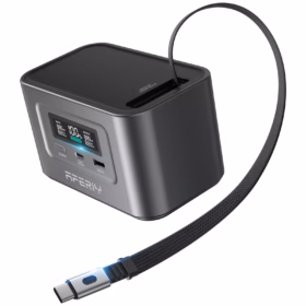 AFERIY Nano100 : batterie externe 99,2 Wh avec USB-C 100 W rétractable
