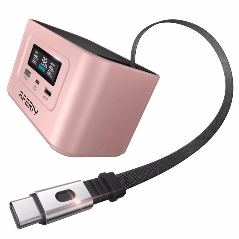 AFERIY Nano100 : batterie externe 99,2 Wh avec USB-C 100 W rétractable - 2