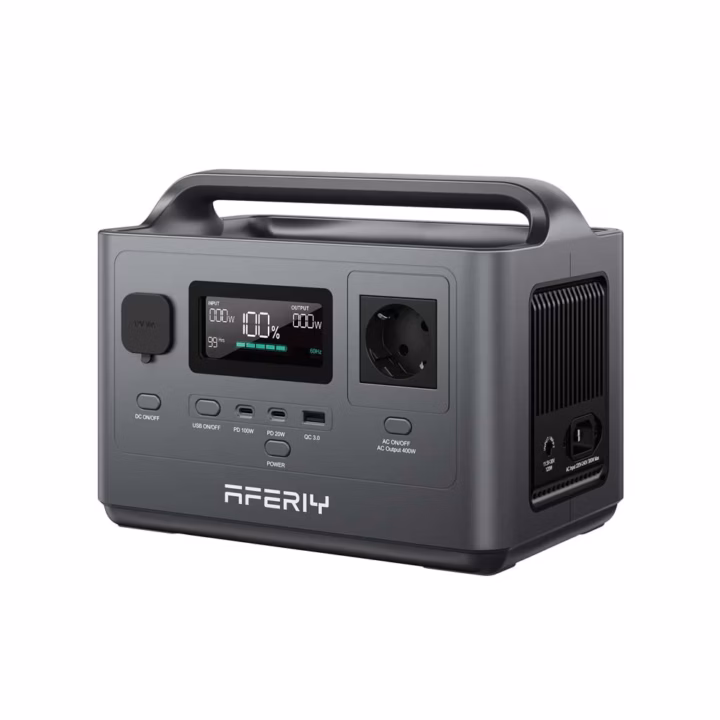 AFERIY P040 : station électrique compacte 400 W, 256 Wh