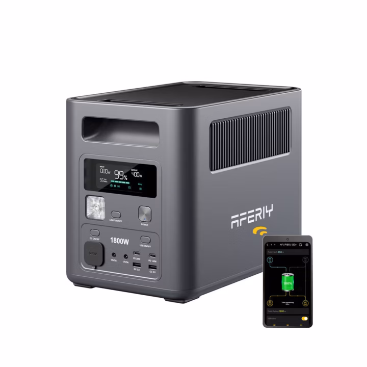 AFERIY Nomad1800 P180 : station électrique portable 1800 W, 1024 Wh
