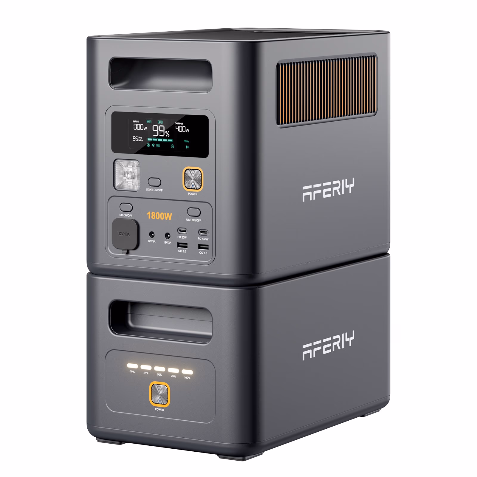 AFERIY Nomad1800 Pro : station électrique 1800 W extensible jusqu’à 5120 Wh - 3