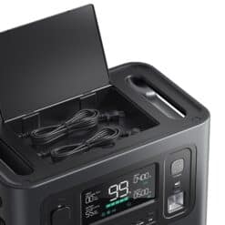 Above view of Aferiy P110 1200W 1248Wh Portable Power Station with Collec Box