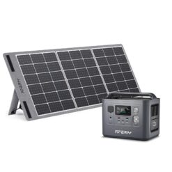 AFERIY P010 Solar Generator Kit - 800W Station and 200W Panel - 1