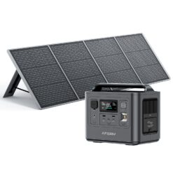 AFERIY P010 Solar Generator Kit - 800W Station and 200W Panel - 2
