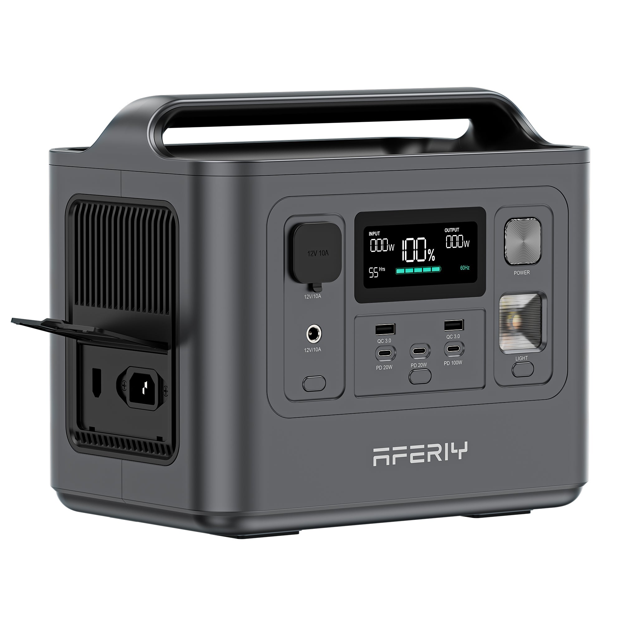 AFERIY P010 Solar Generator Kit - 800W Station and 200W Panel - 4