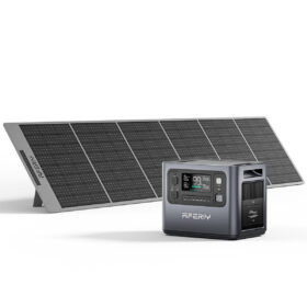 AFERIY P210 Solar Generator Kit – 2400W Station and 400W Panel