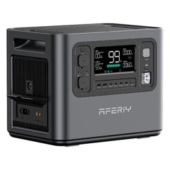 AFERIY P210 Solar Generator Kit - 2400W Station and 400W Panel - 3