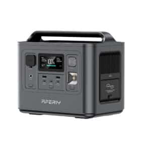 Estación de energía portátil compacta AFERIY P010 – 800 W, 512 Wh
