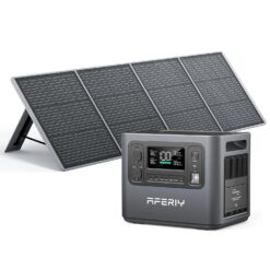 Kit generador solar AFERIY P210 - estación de 2400 W y panel de 400 W - 2