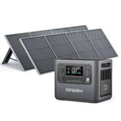 Kit generador solar AFERIY P210 - estación de 2400 W y panel de 400 W - 5