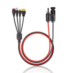 Cable solar 4 en 1 AFERIY - MC4 a XT60, XT90, DC5521 y Anderson - 2